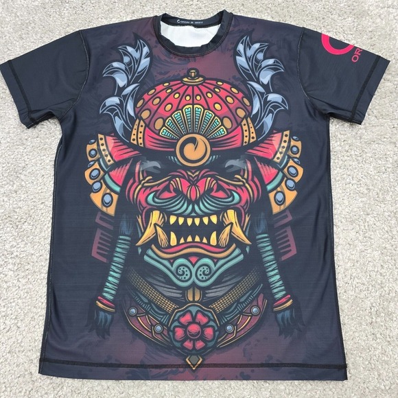 Origin Shirt Mens 2XL Comfort Fit Compression Roots Mask Martial Arts Rashguard - Picture 1 of 10